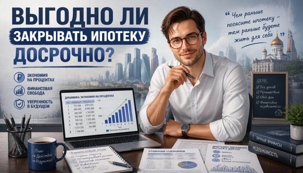досрочное погашение ипотеки 2026